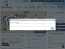 Tablet Screenshot of girolando.com.br